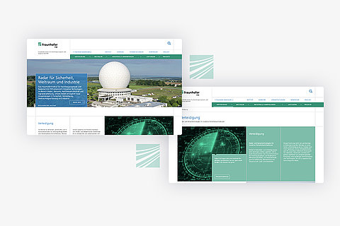 Fraunhofer FHR: Strategische Neuausrichtung der Website Fraunhofer FHR: Strategische Neuausrichtung der Website